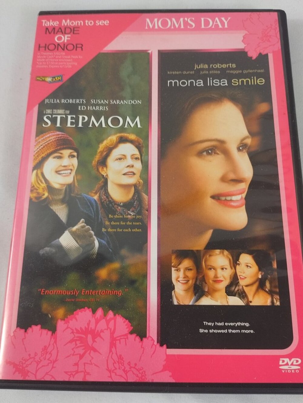 Stepmom/Mona Lisa Smile - Julia Roberts - 2 DVD Combo Used